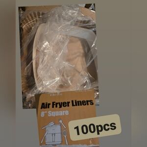Air Fryer Liners 8" Square
